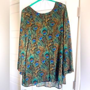 Show Me Your Mumu Peacock Dress